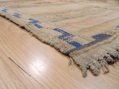 Kilim Beige Runner Flat Woven 48 X 98 Area Rug 100-110420 Image 5