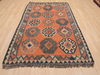 Kilim Red Flat Woven 47 X 77  Area Rug 100-110424 Thumb 1