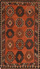 Kilim Red Flat Woven 47 X 77 Area Rug 100-110424 Thumb 0