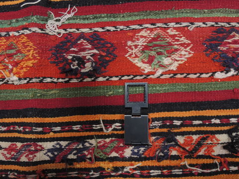 Kilim Red Runner Flat Woven 48 X 104 Area Rug 100-110425 Image 7
