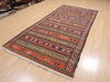 Kilim Red Runner Flat Woven 48 X 104 Area Rug 100-110425 Thumb 1