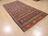 Kilim Red Runner Flat Woven 48 X 104 Area Rug 100-110425 Thumb 2
