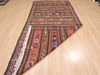 Kilim Red Runner Flat Woven 48 X 104 Area Rug 100-110425 Thumb 5