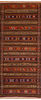 Kilim Red Runner Flat Woven 48 X 104 Area Rug 100-110425 Thumb 0