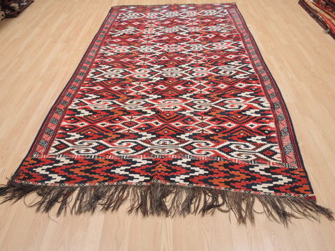 Kilim Red Flat Woven 53 X 86 Area Rug 100-110426 Image 1