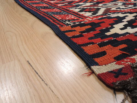 Kilim Red Flat Woven 53 X 86 Area Rug 100-110426 Image 5