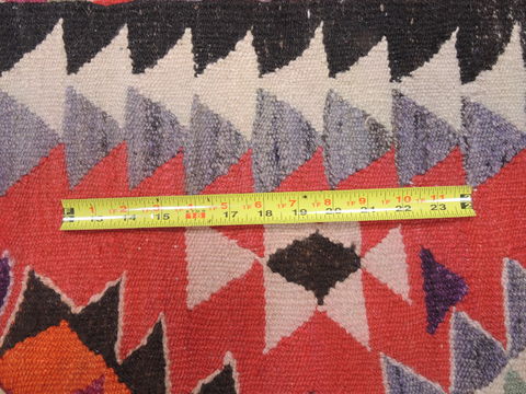 Kilim Red Flat Woven 410 X 81 Area Rug 100-110428 Image 7