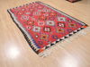 Kilim Red Flat Woven 410 X 81 Area Rug 100-110428 Thumb 2