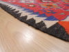 Kilim Red Flat Woven 410 X 81 Area Rug 100-110428 Thumb 5