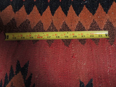 Kilim Red Flat Woven 41 X 711 Area Rug 100-110429 Image 6