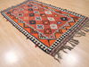 Kilim Red Flat Woven 411 X 85 Area Rug 100-110430 Thumb 3