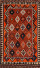 Kilim Red Flat Woven 411 X 85 Area Rug 100-110430 Thumb 0