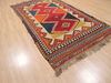 Kilim Red Flat Woven 411 X 95  Area Rug 100-110431 Thumb 7