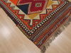 Kilim Red Flat Woven 411 X 95  Area Rug 100-110431 Thumb 8