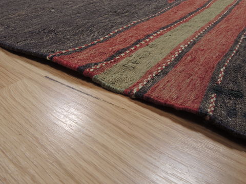 Kilim Brown Flat Woven 511 X 79 Area Rug 100-110432 Image 5
