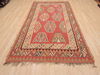 Kilim Red Flat Woven 47 X 92 Area Rug 100-110433 Thumb 1