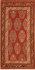 Kilim Red Flat Woven 47 X 92 Area Rug 100-110433 Thumb 0