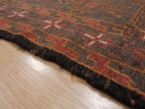 Kilim Brown Flat Woven 60 X 99 Area Rug 100-110435 Image 5
