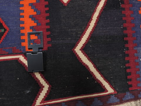 Kilim Red Flat Woven 61 X 108 Area Rug 100-110439 Image 3