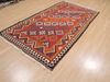 Kilim Red Flat Woven 44 X 81 Area Rug 100-110440 Thumb 2