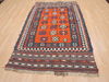 Kilim Red Flat Woven 47 X 76  Area Rug 100-110441 Thumb 1