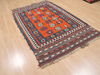 Kilim Red Flat Woven 47 X 76  Area Rug 100-110441 Thumb 3