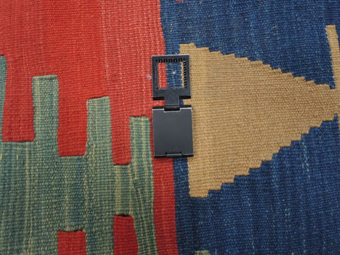 Kilim Blue Flat Woven 60 X 810 Area Rug 100-110445 Image 9