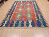 Kilim Blue Flat Woven 60 X 810 Area Rug 100-110445 Thumb 1