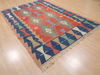 Kilim Blue Flat Woven 60 X 810 Area Rug 100-110445 Thumb 3