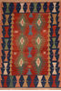 Kilim Blue Flat Woven 60 X 810 Area Rug 100-110445 Thumb 0