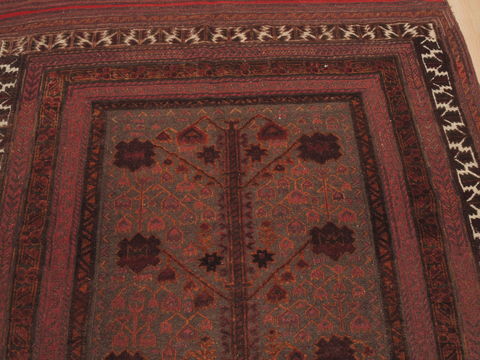 Kilim Brown Flat Woven 54 X 90 Area Rug 100-110446 Image 6