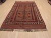 Kilim Brown Flat Woven 54 X 90  Area Rug 100-110446 Thumb 1