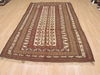 Kilim Brown Flat Woven 55 X 92 Area Rug 100-110447 Thumb 1