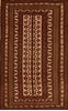 Kilim Brown Flat Woven 55 X 92  Area Rug 100-110447 Thumb 0