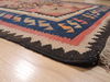 Kilim Blue Runner Flat Woven 43 X 97 Area Rug 100-110448 Thumb 4