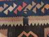 Kilim Blue Runner Flat Woven 43 X 97  Area Rug 100-110448 Thumb 7