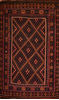 Kilim Blue Flat Woven 86 X 132 Area Rug 100-110450 Thumb 0