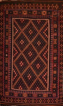 Kilim Blue Flat Woven 8'6" X 13'2"  Area Rug 100-110450