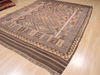 Kilim Beige Flat Woven 84 X 112  Area Rug 100-110451 Thumb 4