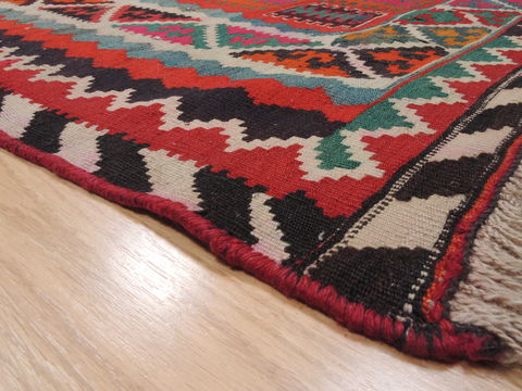 Kilim Red Flat Woven 47 X 811 Area Rug 100-110455 Image 4