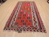 Kilim Red Flat Woven 47 X 811  Area Rug 100-110455 Thumb 1