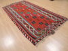 Kilim Red Flat Woven 47 X 811 Area Rug 100-110455 Thumb 3
