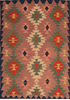 Kilim Blue Flat Woven 60 X 91  Area Rug 100-110456 Thumb 0