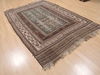 Kilim Brown Flat Woven 57 X 86  Area Rug 100-110459 Thumb 3