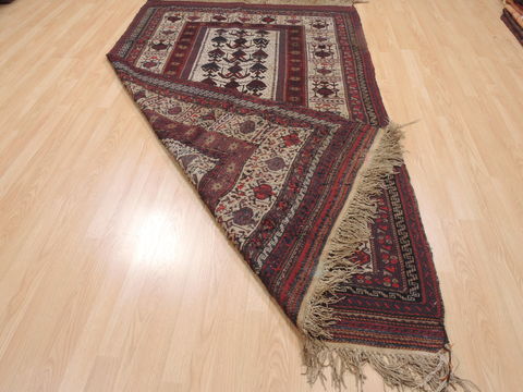 Kilim Red Flat Woven 410 X 83 Area Rug 100-110460 Image 7