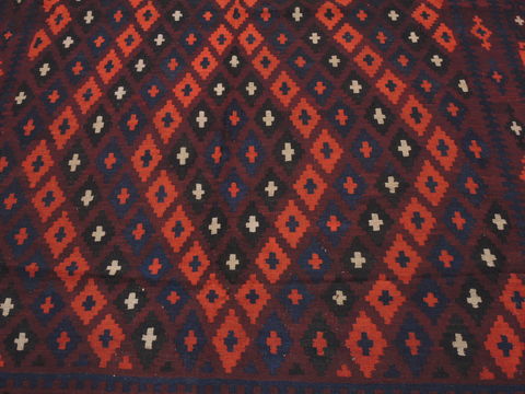 Kilim Blue Flat Woven 811 X 145 Area Rug 100-110462 Image 5