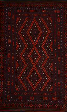 Kilim Blue Flat Woven 8'11" X 14'5"  Area Rug 100-110462
