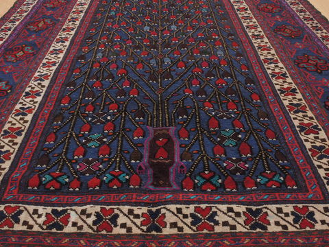 Kilim Blue Flat Woven 48 X 81 Area Rug 100-110463 Image 4