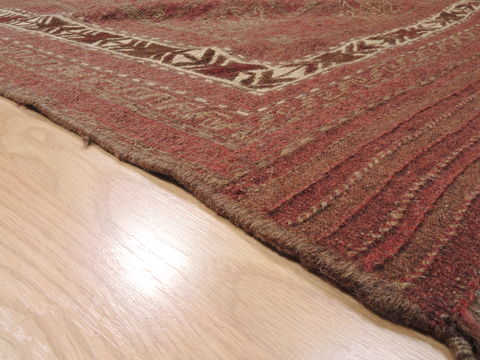 Kilim Brown Flat Woven 49 X 86 Area Rug 100-110464 Image 4