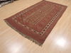 Kilim Brown Flat Woven 49 X 86  Area Rug 100-110464 Thumb 2